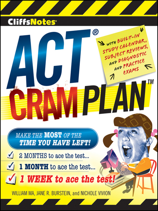Title details for CliffsNotes ACT Cram Plan by William Ma - Available